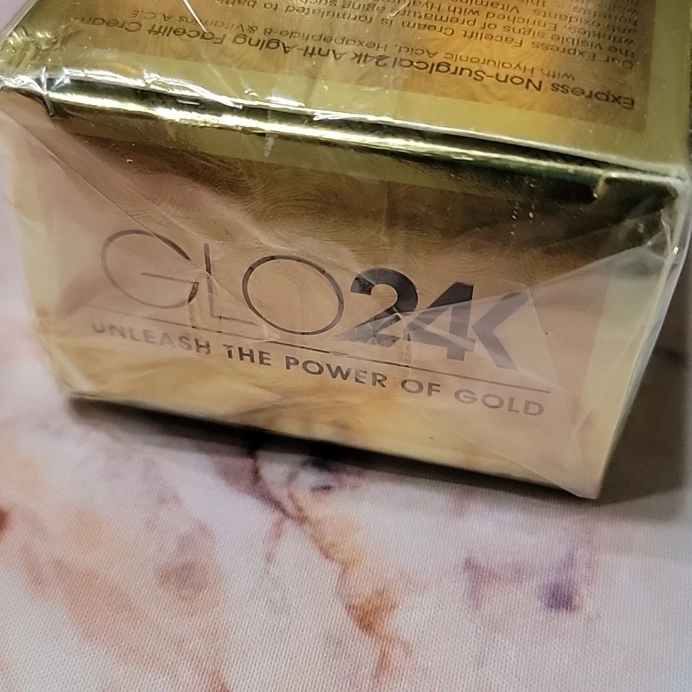 Glo24K Express Non-Surgical 24K Anti-aging Face-lift Cream Sealed - Picture 7 of 8